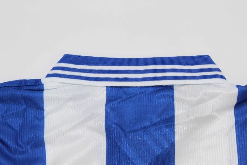 Thailand Quality(AAA) 1999/00 Deportivo La Coruna Home Long Sleeve Retro Soccer Jersey