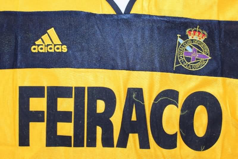 Thailand Quality(AAA) 1999/00 Deportivo La Coruna Third Retro Soccer Jersey