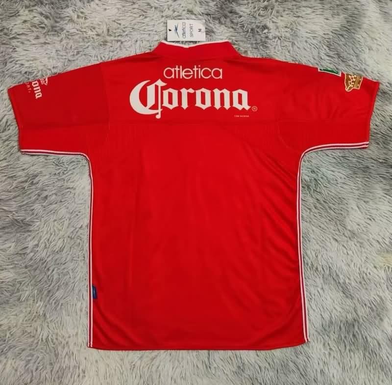 Thailand Quality(AAA) 2000/01 Deportivo Toluca Home Retro Soccer Jersey