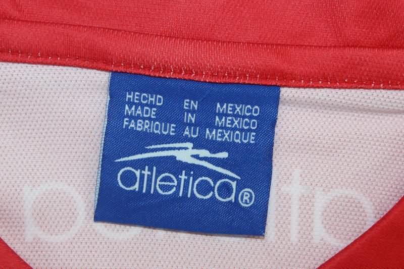 Thailand Quality(AAA) 2002/03 Deportivo Toluca Home Retro Soccer Jersey