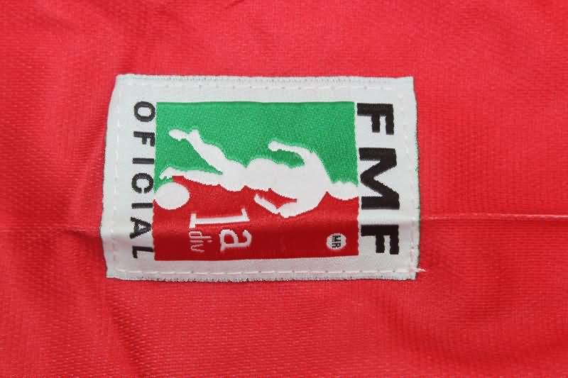 Thailand Quality(AAA) 2002/03 Deportivo Toluca Home Retro Soccer Jersey