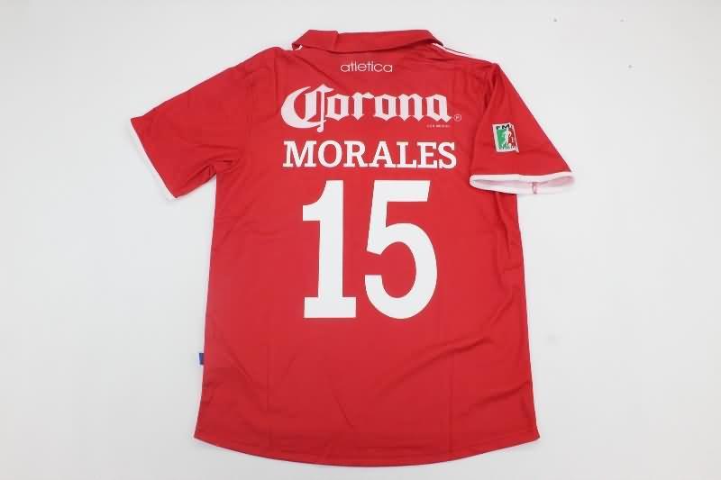 Thailand Quality(AAA) 2002/03 Deportivo Toluca Home Retro Soccer Jersey