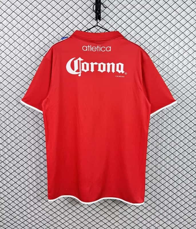 Thailand Quality(AAA) 2003/04 Deportivo Toluca Home Retro Soccer Jersey
