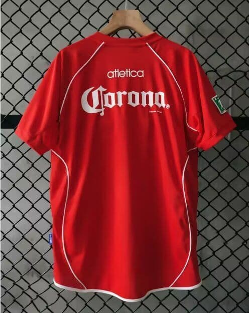 Thailand Quality(AAA) 2005/06 Deportivo Toluca Home Retro Soccer Jersey