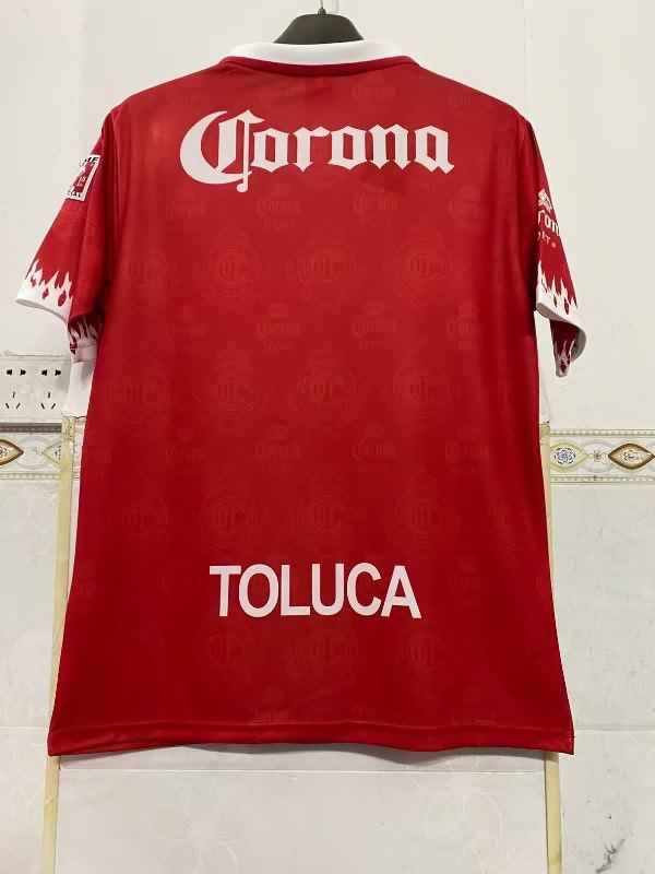 Thailand Quality(AAA) 1997/98 Deportivo Toluca Home Retro Soccer Jersey