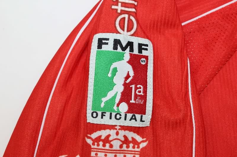 Thailand Quality(AAA) 1999/00 Deportivo Toluca Home Retro Long Sleeve Soccer Jersey