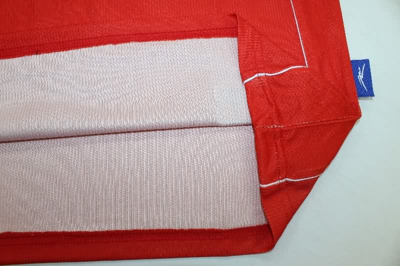 Thailand Quality(AAA) 1999/00 Deportivo Toluca Home Retro Long Sleeve Soccer Jersey