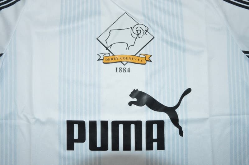 Thailand Quality(AAA) 1995/96 Derby County Home Retro Soccer Jersey