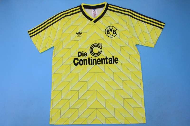 Thailand Quality(AAA) 1988 Dortmund Home Retro Soccer Jersey