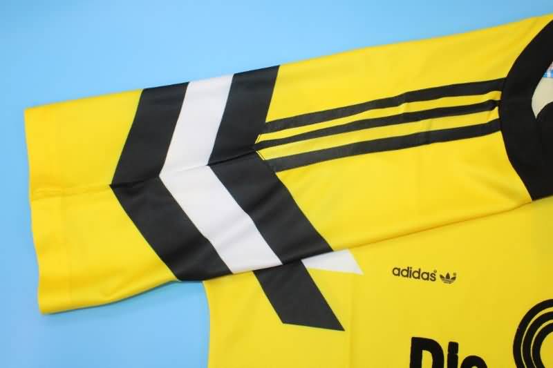 Thailand Quality(AAA) 1989 Dortmund Home Retro Soccer Jersey