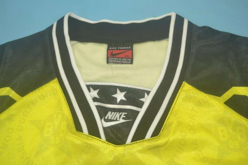 Thailand Quality(AAA) 1994/95 Dortmund Home Retro Soccer Jersey