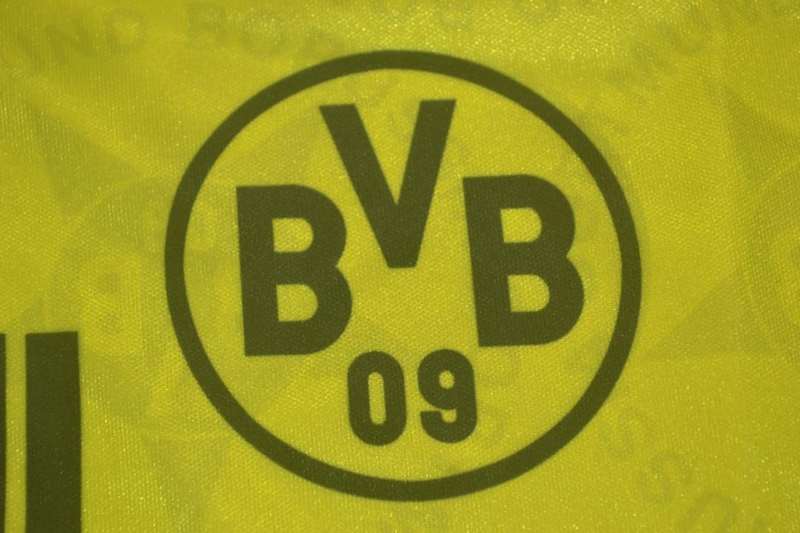 Thailand Quality(AAA) 1994/95 Dortmund Home Retro Soccer Jersey