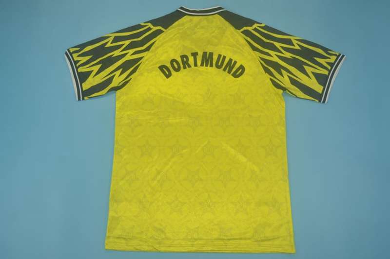 Thailand Quality(AAA) 1994/95 Dortmund Home Retro Soccer Jersey