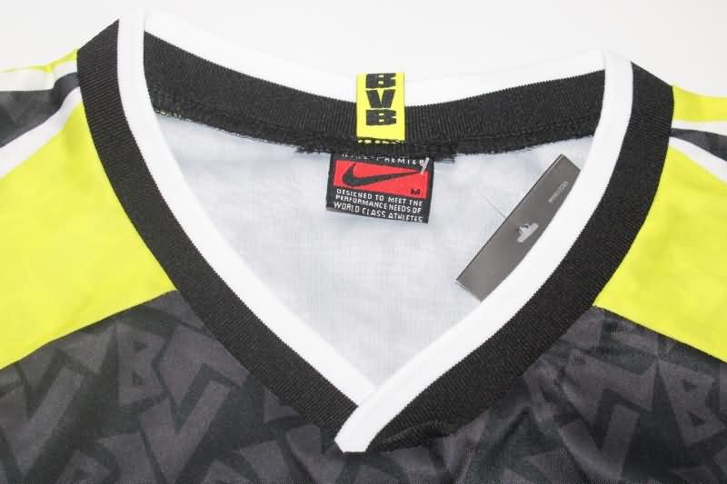 Thailand Quality(AAA) 1995/96 Dortmund Away Retro Soccer Jersey