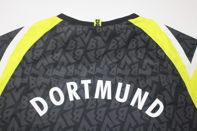 Thailand Quality(AAA) 1995/96 Dortmund Away Retro Soccer Jersey