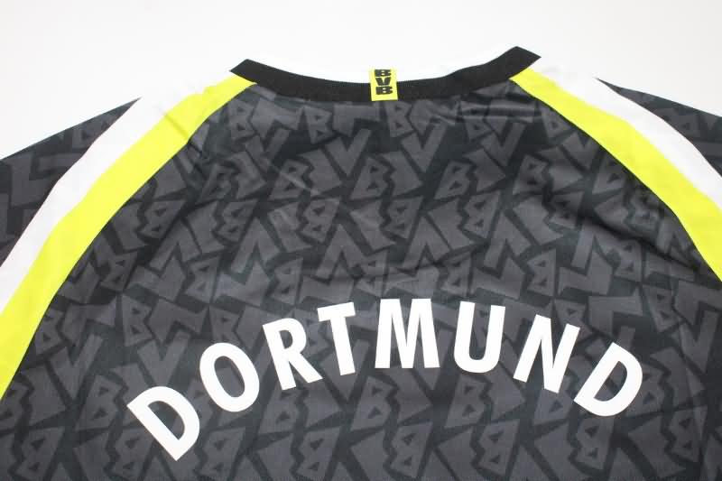 Thailand Quality(AAA) 1995/96 Dortmund Away Long Sleeve Retro Soccer Jersey