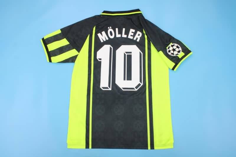 Thailand Quality(AAA) 1996/97 Dortmund Away Retro Soccer Jersey
