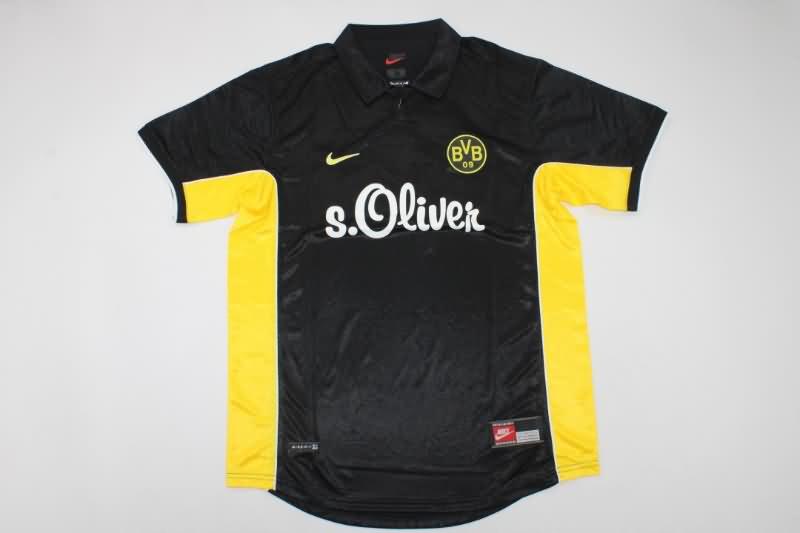 Thailand Quality(AAA) 1998/00 Dortmund Away Retro Soccer Jersey