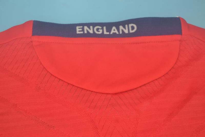 Thailand Quality(AAA) 2008/10 England Away Retro Soccer Jersey