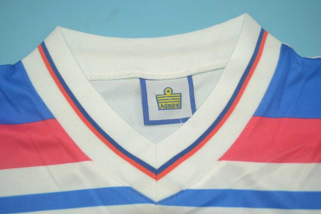 Thailand Quality(AAA) 1980 England Home Retro Soccer Jersey