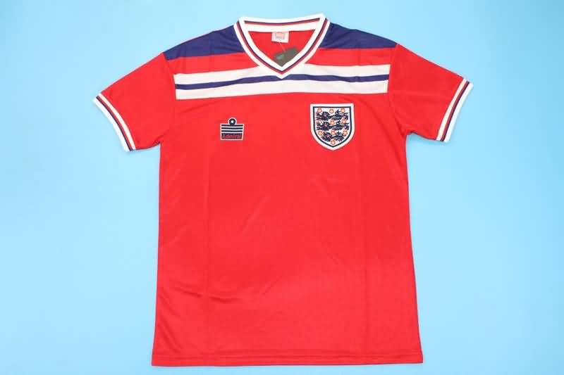 Thailand Quality(AAA) 1982 England Away Retro Soccer Jersey
