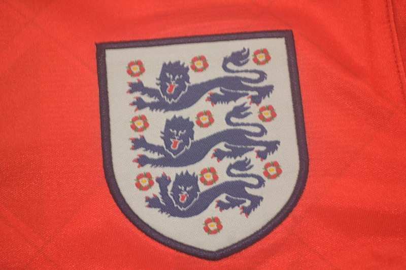 Thailand Quality(AAA) 1989 England Away Retro Soccer Jersey