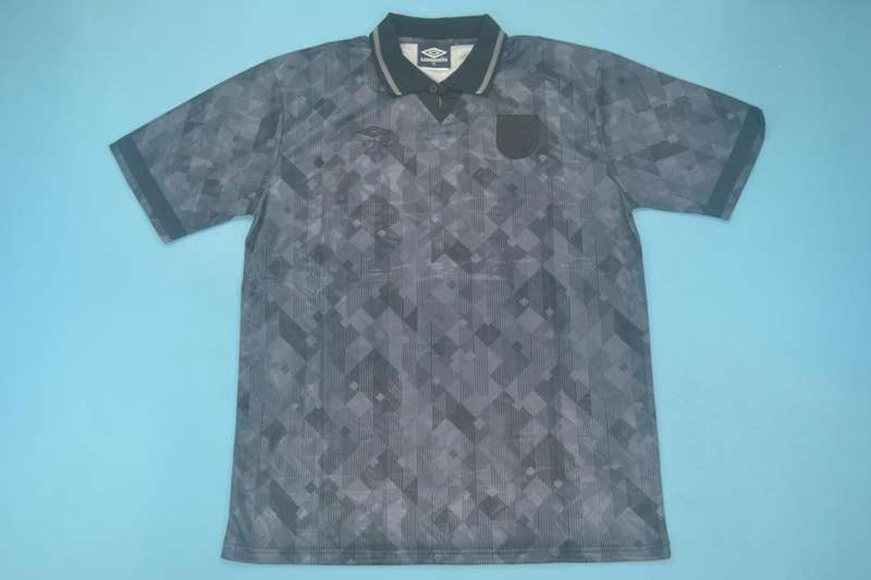 Thailand Quality(AAA) 1990 England Black Retro Soccer Jersey