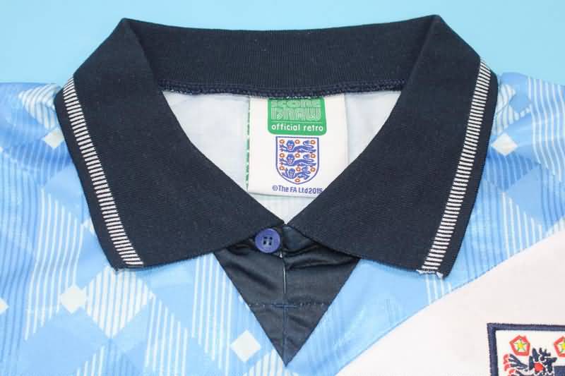 Thailand Quality(AAA) 1990 England Special Retro Soccer Jersey