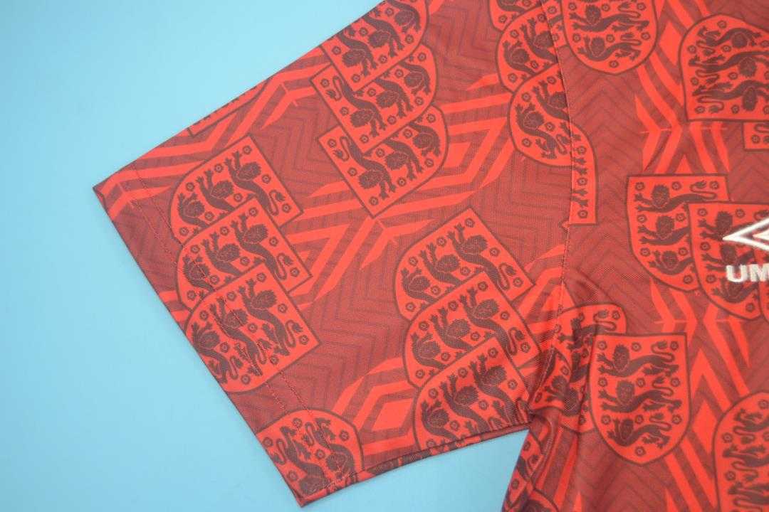 Thailand Quality(AAA) 1994 England Away Retro Soccer Jersey