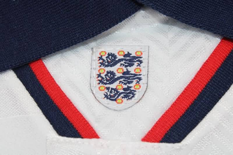 Thailand Quality(AAA) 1994 England Home Retro Soccer Jersey