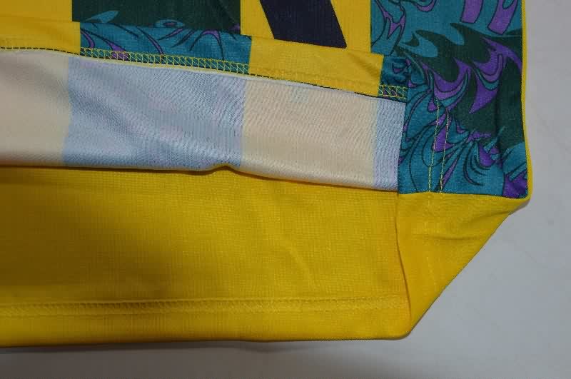 Thailand Quality(AAA) 1995 England Goalkeeper Long Sleeve Retro Soccer Jersey