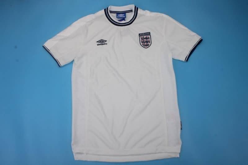 Thailand Quality(AAA) 2000 England Home Retro Soccer Jersey