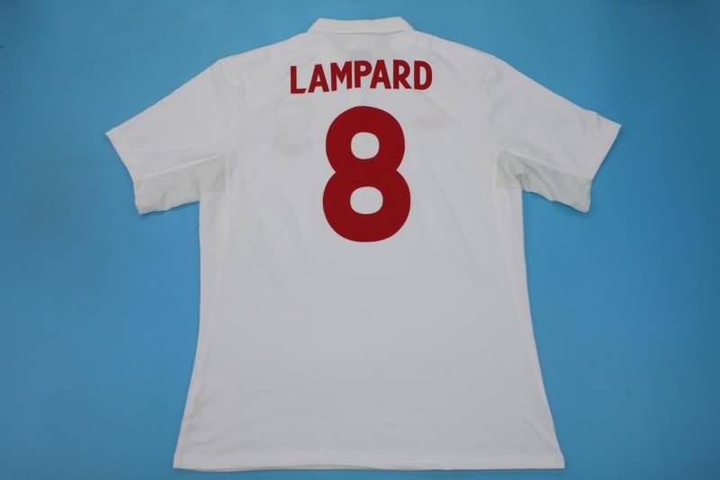 Thailand Quality(AAA) 2010 England Home Retro Soccer Jersey