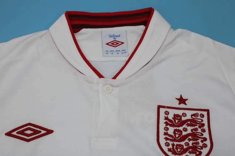 Thailand Quality(AAA) 2012 England Home Retro Soccer Jersey