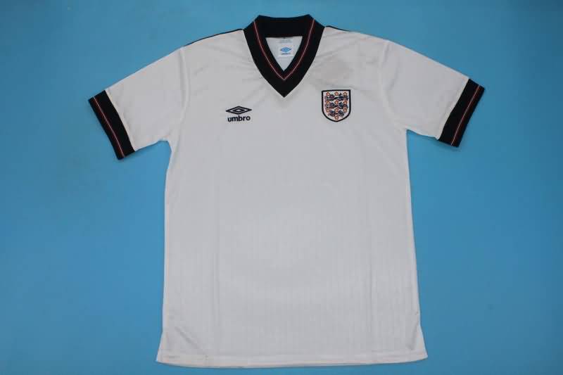 Thailand Quality(AAA) 1984/87 England Home Retro Soccer Jersey