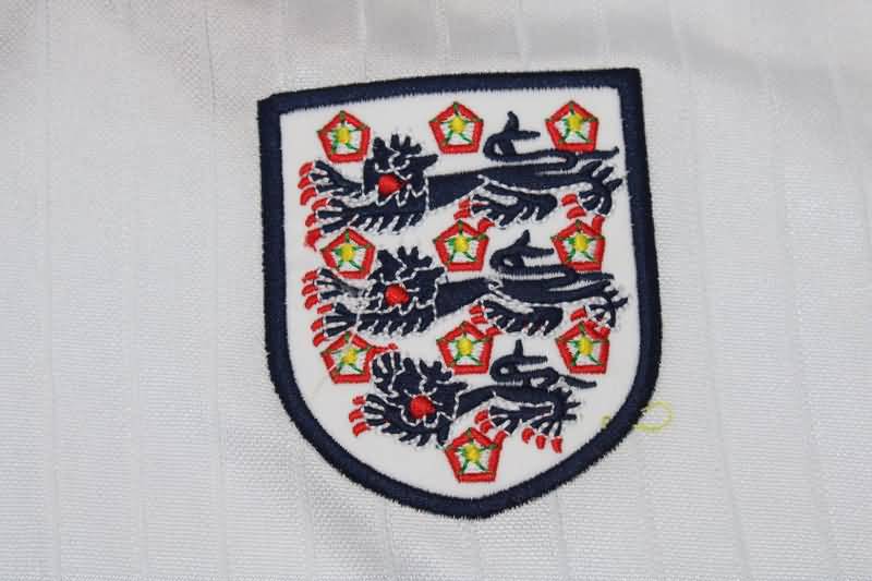 Thailand Quality(AAA) 1984/87 England Home Retro Soccer Jersey