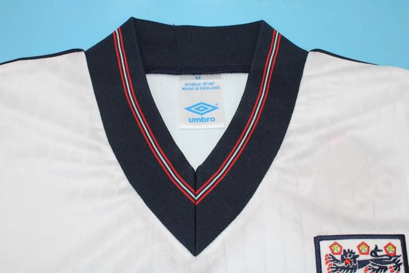 Thailand Quality(AAA) 1984/87 England Home Retro Soccer Jersey