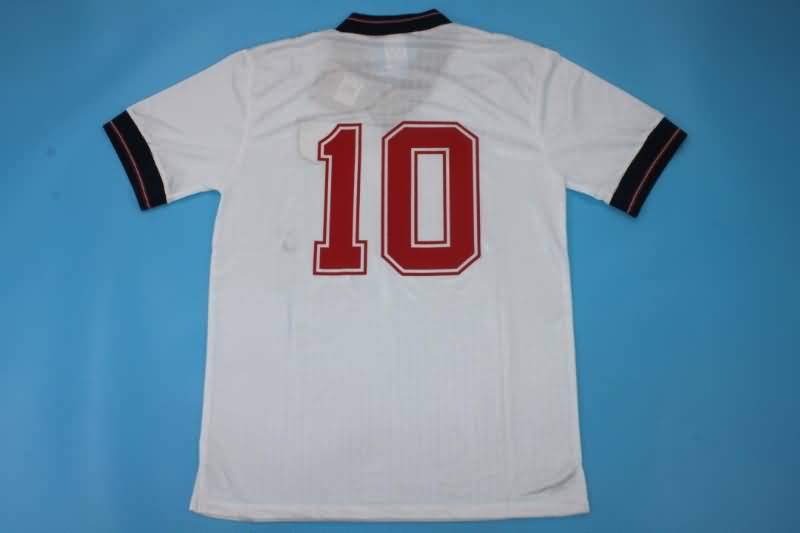 Thailand Quality(AAA) 1984/87 England Home Retro Soccer Jersey