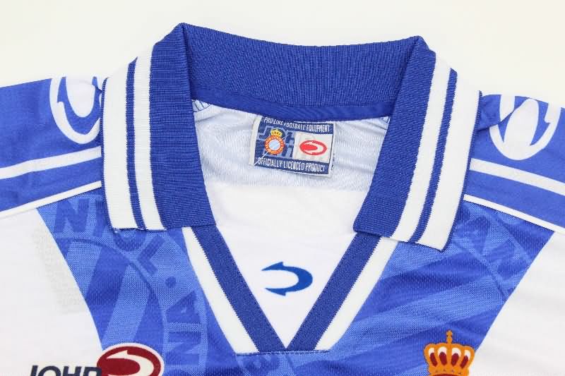 Thailand Quality(AAA) 1999/00 Espanyol Home Retro Soccer Jersey