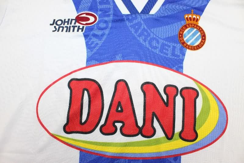 Thailand Quality(AAA) 1999/00 Espanyol Home Retro Soccer Jersey
