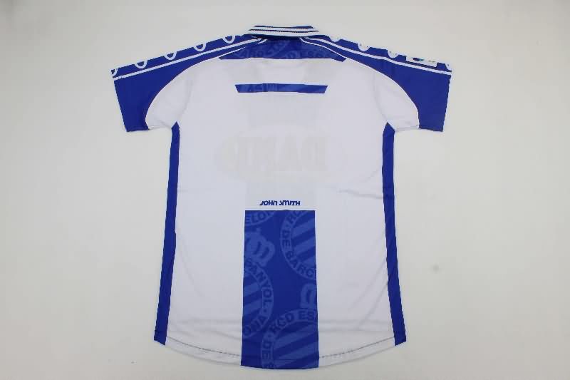 Thailand Quality(AAA) 1999/00 Espanyol Home Retro Soccer Jersey