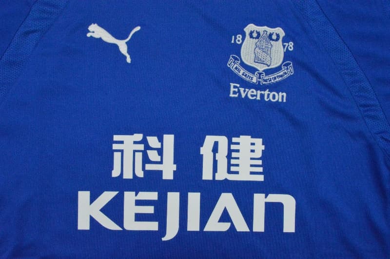 Thailand Quality(AAA) 2003/04 Everton Home Retro Soccer Jersey