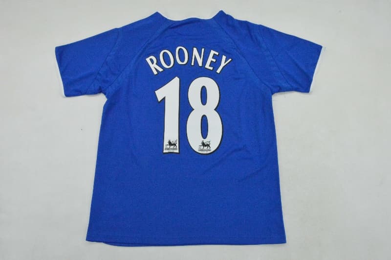 Thailand Quality(AAA) 2003/04 Everton Home Retro Soccer Jersey