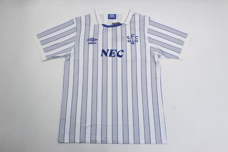 Thailand Quality(AAA) 1988/90 Everton Away Retro Soccer Jersey