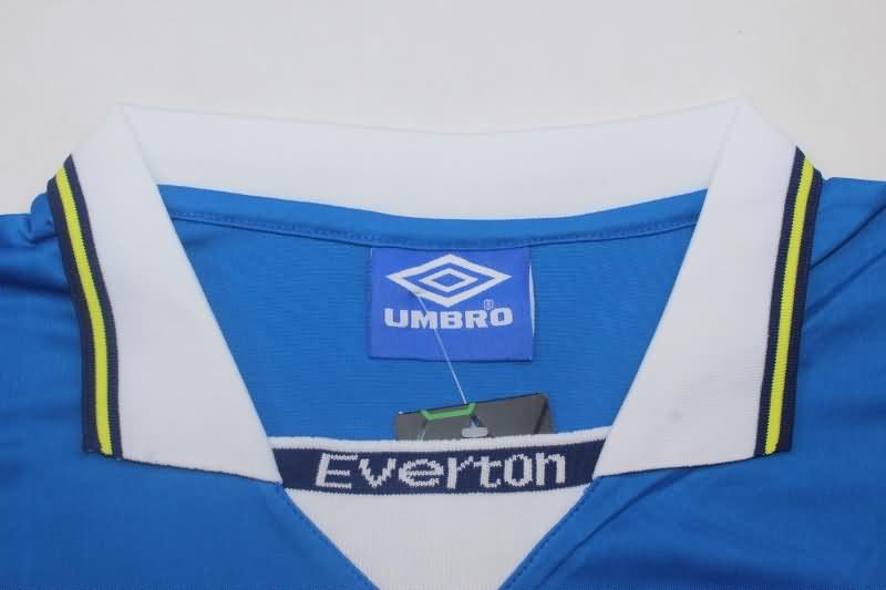 Thailand Quality(AAA) 1997/99 Everton Home Retro Soccer Jersey