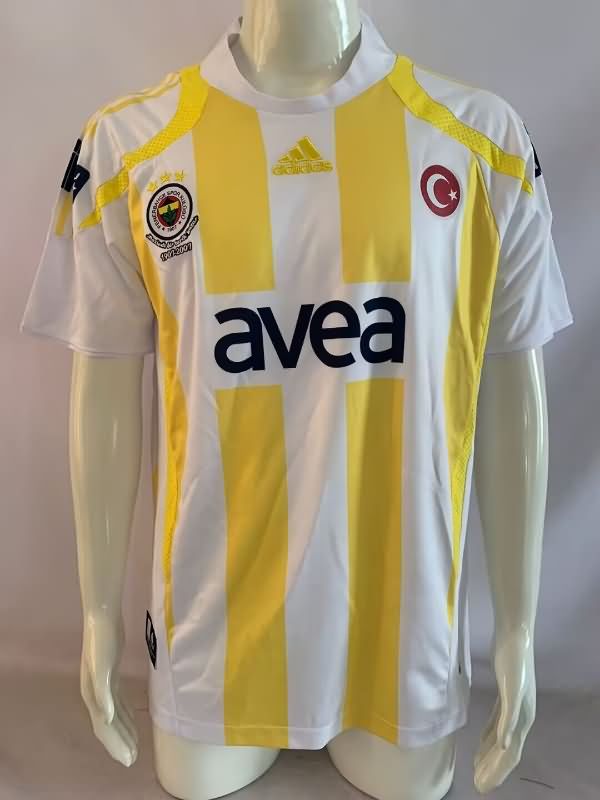 Thailand Quality(AAA) 2007/08 Fenerbahce Away Retro Soccer Jersey