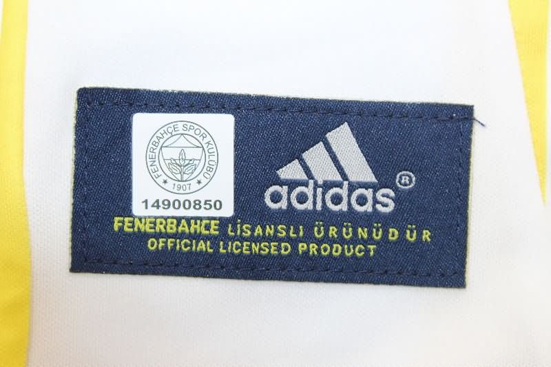 Thailand Quality(AAA) 2007/08 Fenerbahce Away Retro Soccer Jersey