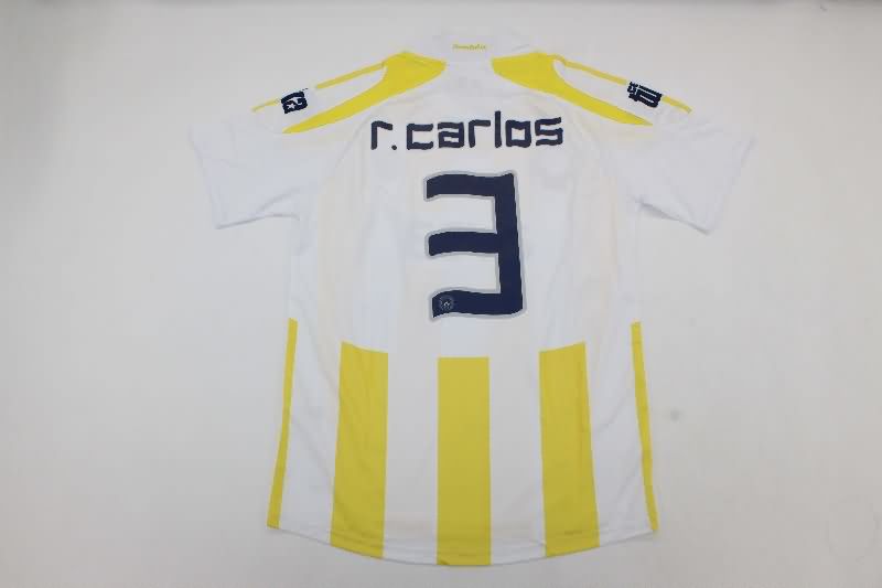 Thailand Quality(AAA) 2007/08 Fenerbahce Away Retro Soccer Jersey