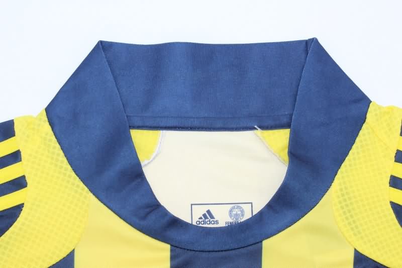 Thailand Quality(AAA) 2007/08 Fenerbahce Home Retro Soccer Jersey
