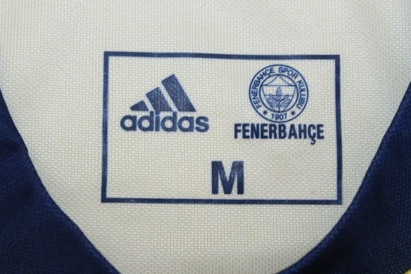 Thailand Quality(AAA) 2007/08 Fenerbahce Home Retro Soccer Jersey